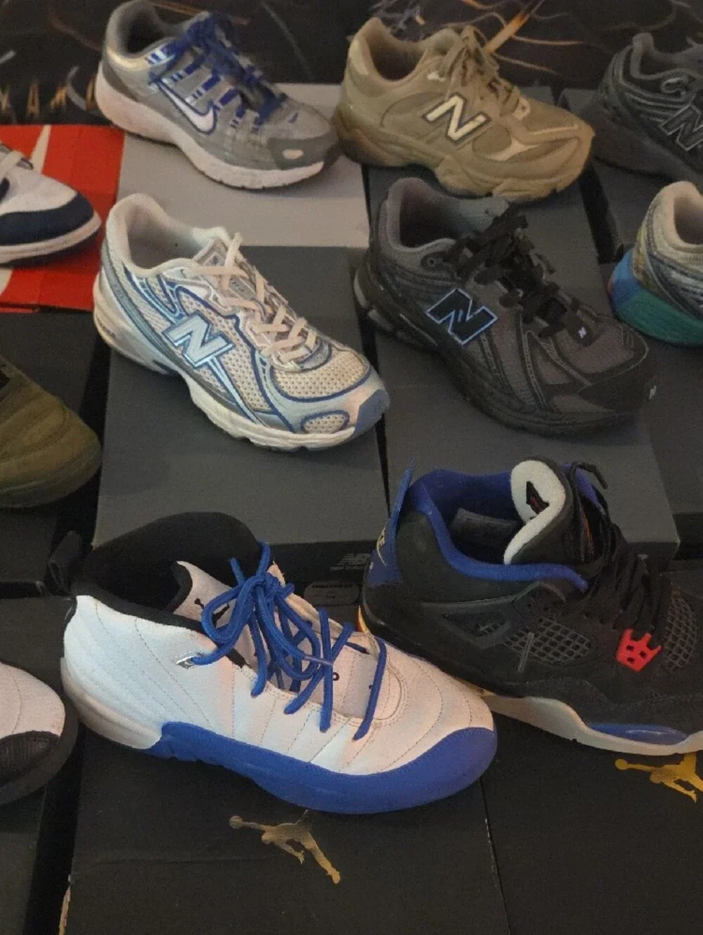 Boys Retro Jordans, Nike Air Max and New Balance